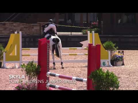 Skyla And Philippa Ammann - Low Childrens Jumper Speed Tryon Spring 6
