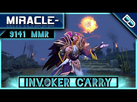 Miracle Invoker ✪ 9114 MMR Carry Game