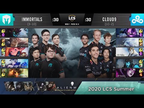 2020 LCS Summer W7D2 | IMT (Insanity Zoe) VS C9 (Zven Kalista) Highlights  |