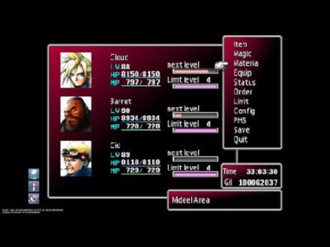 FINAL FANTASY VII 99M Gil trophy quick guide