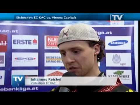 Eishockey EC KAC gegen Vienna Capitals