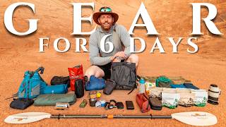 New Gear Loadout for 6 Days of Backpacking in Escalante
