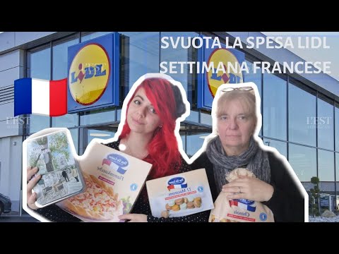 SVUOTO LA SPESA LIDL SETTIMANA FRANCIA