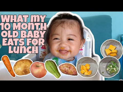 WHAT MY 10 MONTH OLD BABY EATS FOR LUNCH| BABY FOOD RECIPE IDEAS