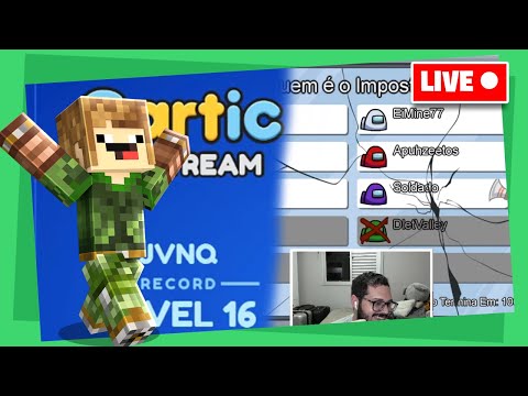 AMONG US + GARTIC ON STREAM + GEOGUESSR