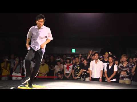 Red Bull BC One Japan Cypher 2014 - Top 8 - Yosshi vs Abere