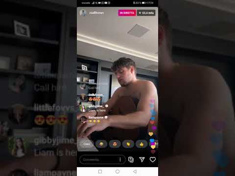 Niall ignoring Liam 😂 - IG Live (20.4.2020)