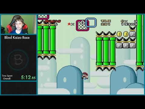 SMW Blind Kaizo Race Week 10 - Friends Of The Road by NateFikes