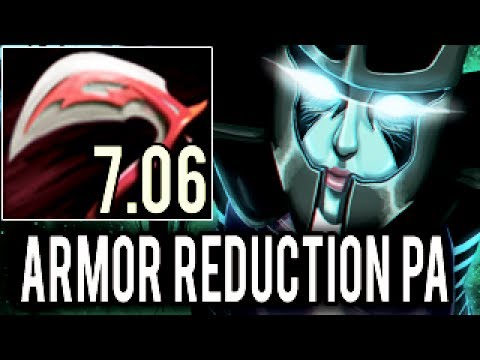 Total Armor Reduction PA by Meracle ► Pro Gameplay 7.06 Meta Dota 2