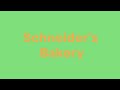 Schneider S Bakery Logo Remake