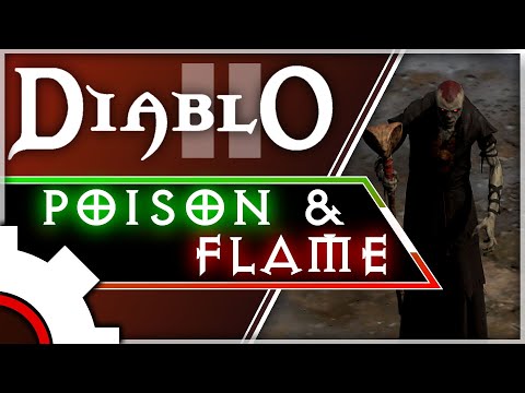 The Burning Plague Vampire - The Poison & Fire Trang'Oul Build in Diablo 2 Resurrected