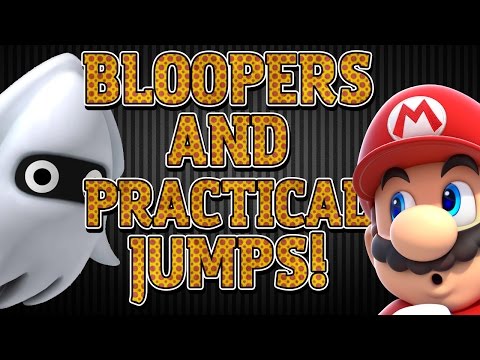 Super Mario Maker Bloopers & Practical Jumps | Level Showcase