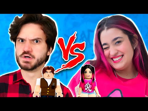 Jazzghost VS Emilly Vick - Batalha de Youtubers no Roblox