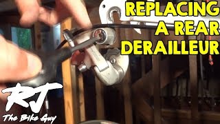 How To Replace/Upgrade Rear Derailleur On A Bike