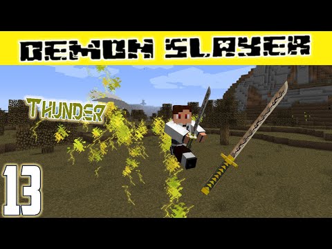 Minecraft Demon Slayer Modpacks Ep12 Thunder Sword