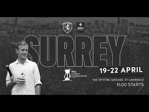 ???? DAY TWO LIVE STREAM | Kent vs. Surrey
