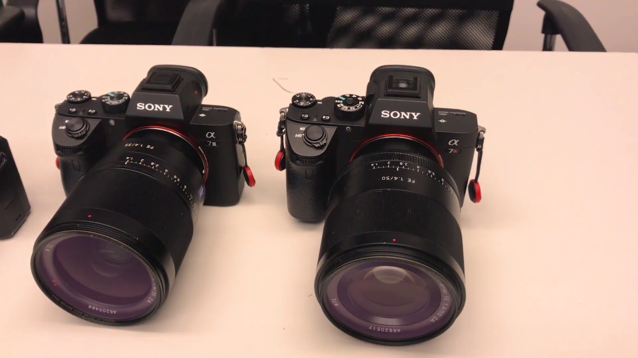 YouTube video - Sony Alpha A7 III - představení
