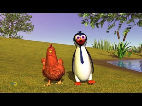O pinguino e a gallina | The Penguin And Chicken | rimas infantis | canções de bebê | El Reino