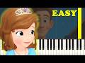 Perfect Slumber Party Sofia The First Piano Tutorial Easy Piano Lesson