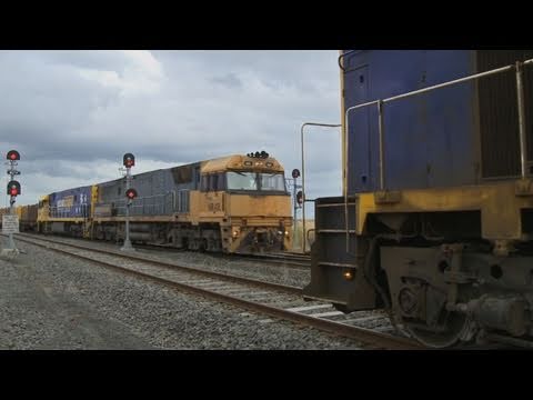 Australian Freight Train - Railways of Australia - PoathTV