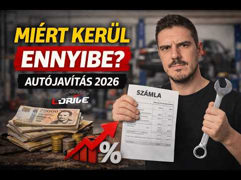 Miért kerül ennyibe? Autójavítás 2026.