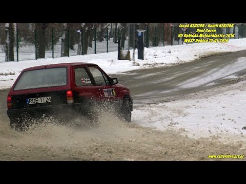 Jacek KĘDZIOR / Kamil KĘDZIOR - Opel Corsa - VII Dębicka Motoorkiestra 2019 WOŚP Dębica 13-01-2019