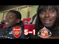 ARSENAL 5-1 SUNDERLAND| EDDIE NKETIAH HATRICK, PEPE, CHARLIE PATINO GOAL