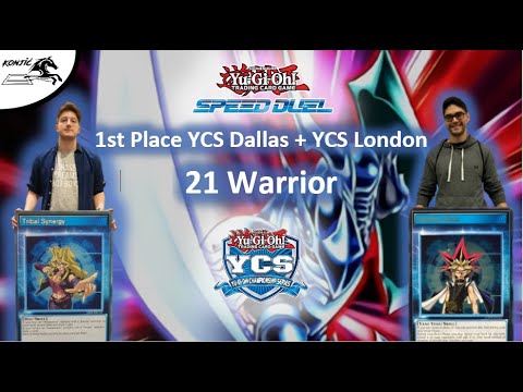 Yu-Gi-Oh! Speed Duels 1st Place YCS Dallas + YCS London 21 Warrior Deck Profile + Guide - Konjic