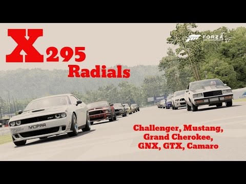 295 Radials | Street Race | Drag Race | Hellcat, Grand Cherokee, GNX, Nova, Monte, Mustang