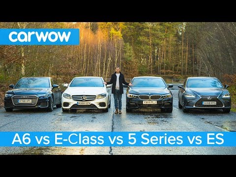 Audi A6 vs BMW 5 Series vs Mercedes E-Class vs Lexus ES - which is best?
