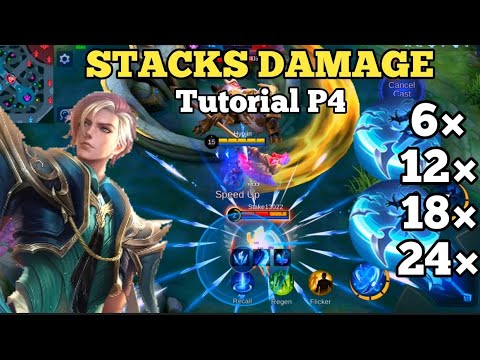 FULL STACKS DAMAGE AAMON TUTORIAL| [6 12, 18, 24 STACKS]  MOBILE LEGENDS 2024