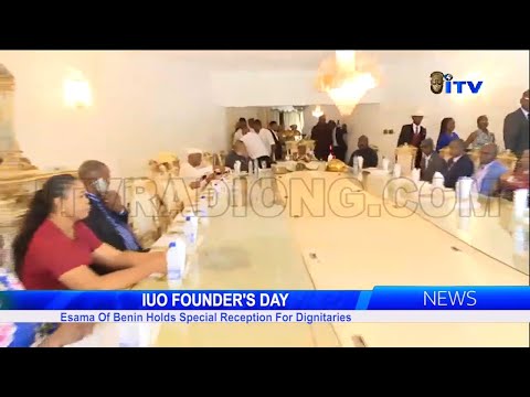Esama Of Benin Host IUO Founder's Day Dignitaries To A Special Reception
