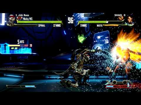 Killer Instinct @ Resistance: Voltage - UA Bass (Spinal) vs SHAQ (Maya) [720p/60fps]
