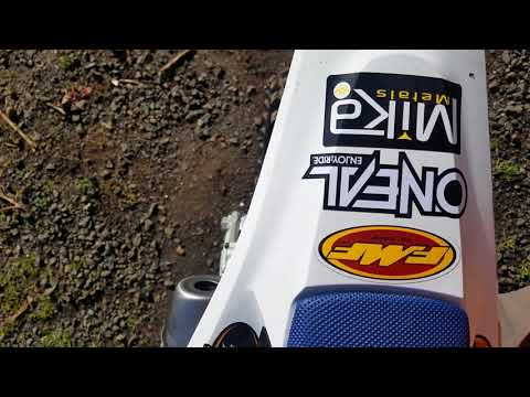 fmf turbinecore 2.1 vs powercore 2.1 shorty sound check 2018 Husqvarna TC250