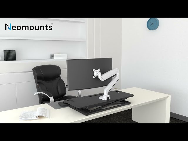 Video Teaser für Neomounts NS-WS300BLACK sit-stand workstation