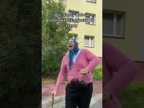 Wasze babcie tez was odprowadzają do szkoły?