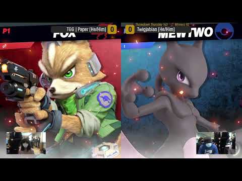 Throwdown Thursday 143 - Winners Round 3 - TGG | Paper (Fox) vs Twigjabian (Mewtwo)