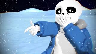 【MMD】Sansで地球最後の告白を【Undertale】