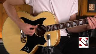 Video thumbnail for 2021 Gibson SJ 200 Tom Petty Wildflower | Guitar Demo by Ten Guitars TV