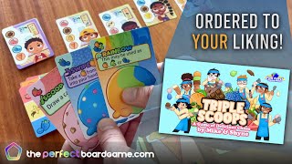 Triple Scoops - A Customizable Card Game
