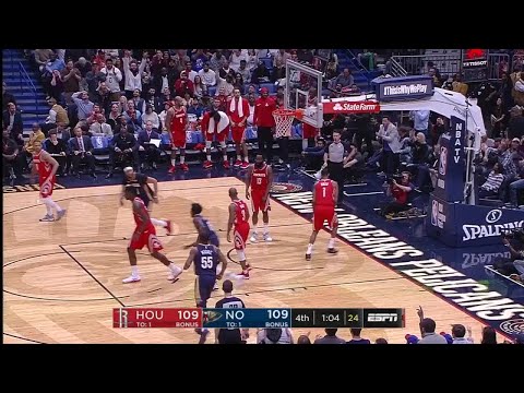 Jrue Holiday with 21 vs. Houston Rockets - 1/26/18