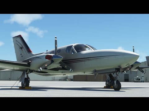 First look at the FlySimWare Cessna 414AW Chancellor in Microsoft Flight Simulator