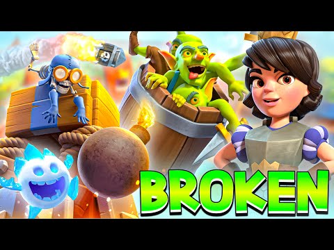 this new LOG BAIT deck is so BROKEN🤩