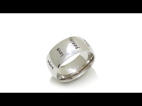 Michael Anthony Jewelry Inspirational Band Ring