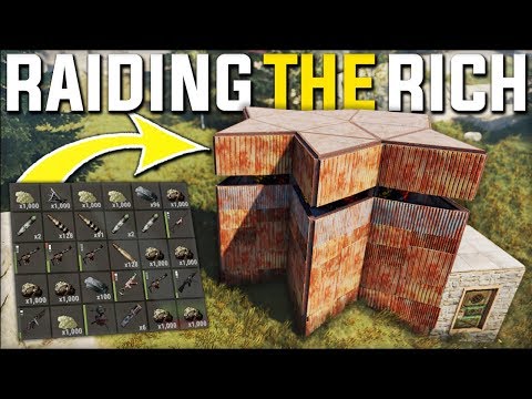 RAIDING THE RICHEST FARMER BASE GAVE JACKPOT SULFUR PROFIT - Rust Survival Gameplay | S21-E5