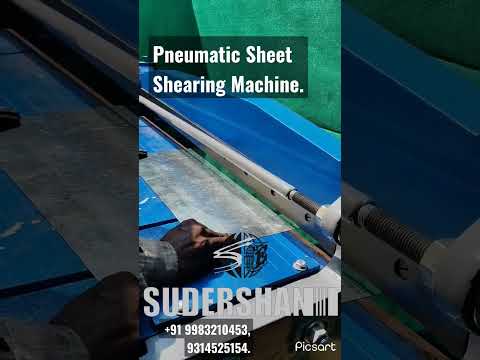 Foot Operated Treadle Shearing Machine