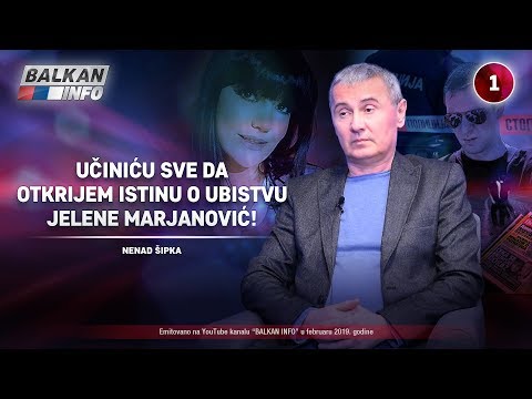 INTERVJU: Nenad Šipka - Učiniću sve da otkrijem istinu o ubistvu Jelene Marjanović! (7.2.2019)