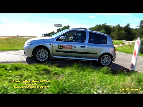 Arkadiusz ABRAM / Marcin SZCZYGIEŁ - Renault Clio - Super Sprint Brzostek 05-09-2021