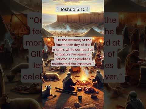 🕊️Joshua 5:10🕊️