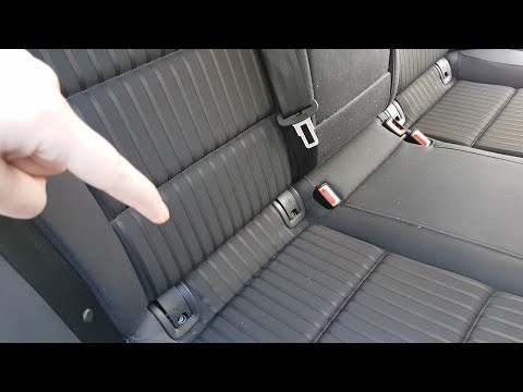 Audi A4 B8 - How to add Isofix and top tether system for child seats